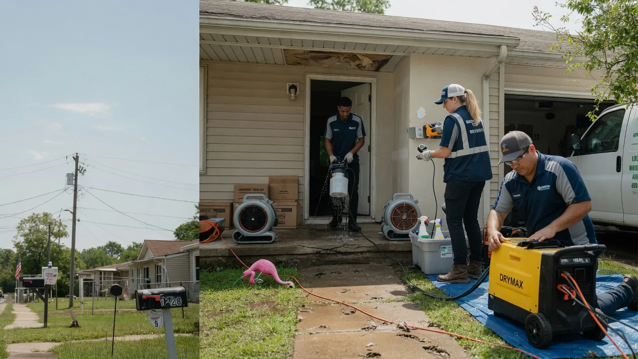 Storm Damage Water Removal in Hutchins, TX near me